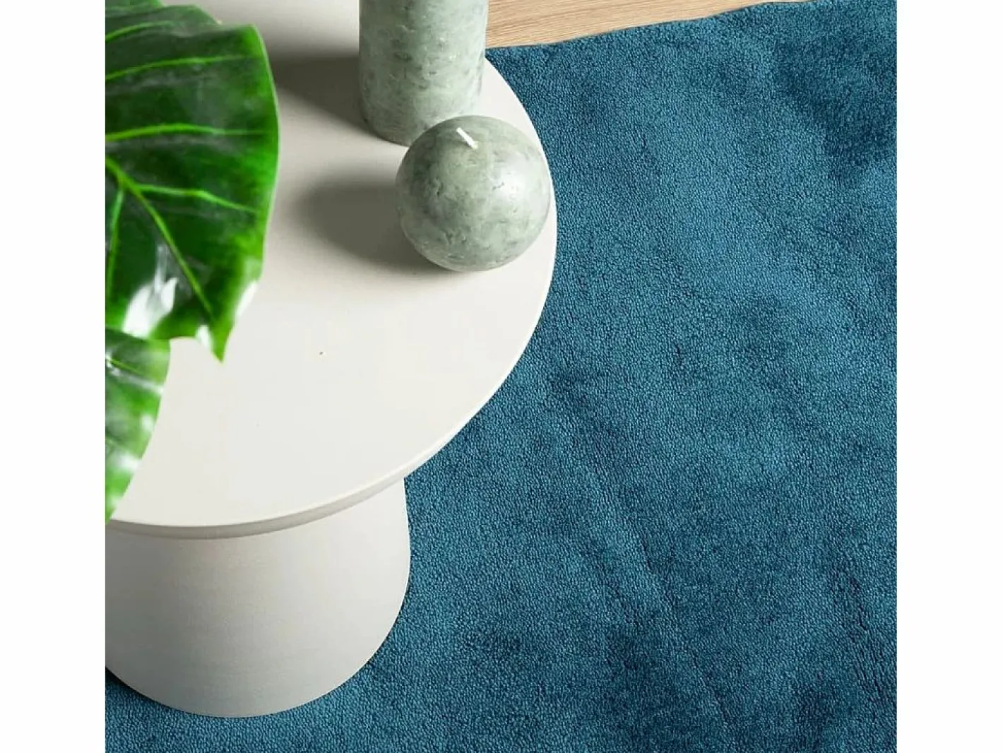 Alfombra De Cocina|Alfombra De Cocina|Alfombra de pelo corto OVIEDO turquesa 160x230 cm