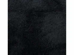 Alfombra de pelo corto OVIEDO negra 120x120 cm^ Online