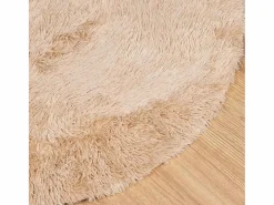 Alfombra de pelo largo NAVARRA 160x160 cm poliéster^ Sale