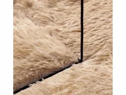 Alfombra de pelo largo NAVARRA 160x160 cm poliéster^ Sale