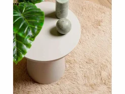 Alfombra de pelo largo NAVARRA 160x160 cm poliéster^ Sale