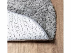 Alfombra de pelo largo NAVARRA claro 200x200 cm Gris