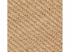 Alfombra de yute con reverso de látex 140x200 cm Natural^ Outlet