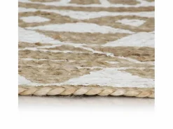 Alfombra De Cocina|Alfombra De Cocina|Alfombra de yute hecha a mano con estampado de 120 cm