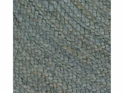 Clicnbuy Alfombra Redonda|Alfombra de yute tejida a mano 90 cm oliva