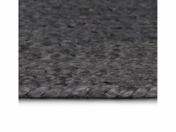 Alfombra Redonda|Alfombra de yute tejida a mano redonda 90 cm ES53064