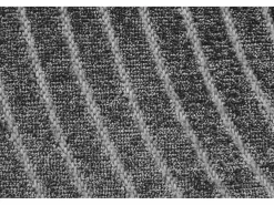 the carpet Alfombra diseño moderno Boho - Antracita - 240 x 340 cm - SANTO PLUS Gris antracita Discount