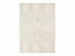 the carpet Alfombra Elisa Diseño Geométrico, , 200 x 280 cm Crema New
