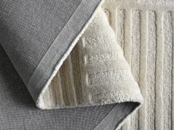 Alfombra en relieve con motivos de arcos 100% lana - 200 x 290 cm - 2200g/m2 - - ASSINIE^OZAIA Discount