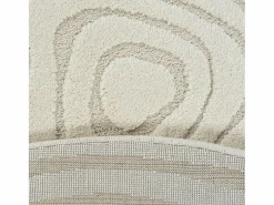 the carpet Alfombra Redonda|Alfombra Everest 3D moderna - - 160 cm Redonda