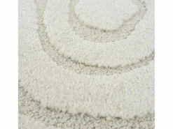 the carpet Alfombra Redonda|Alfombra Everest 3D moderna - - 160 cm Redonda