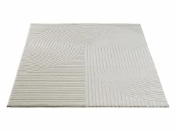 the carpet Alfombra Everest Modern 3D alto-bajo - - 160 x 230 cm Crema Outlet