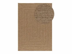 Alfombra exterior - efecto yute - natural - 200 x 290 cm - ACRA^ Online
