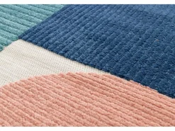 Alfombra exterior - geométrico con relieve - - 160 x 230 cm - MILA Multicolor