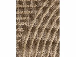 Alfombra exterior - geométrico efecto yute - natural - 160 x 230 cm - ACRA^ Clearance