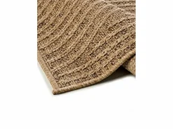Alfombra exterior - geométrico efecto yute - natural - 120 x 170 cm - ACRA^ Sale
