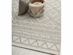 the carpet Alfombra Exterior Interior diseño moderno - Beige - 300 x 400 cm - CALGARY Crema Hot