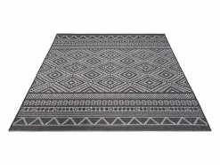 Alfombra Exterior Interior diseño moderno - Antracita - 140 x 200 cm - CALGARY^the carpet Best