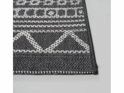 the carpet Alfombra Exterior Interior diseño moderno - Antracita - 200 x 280 cm - CALGARY Gris antracita Clearance