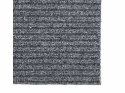 Clicnbuy Alfombra felpudo atrapasuciedad 100x100 cm Gris Sale