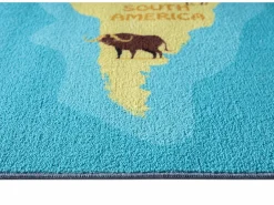 the carpet Alfombra Infantil|Alfombra Happy Life de Aprendizaje - - 80x150 cm