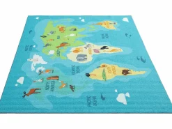 the carpet Alfombra Infantil|Alfombra Happy Life de Aprendizaje - - 120x160 cm