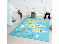 the carpet Alfombra Infantil|Alfombra Happy Life de Aprendizaje - - 160x220 cm