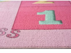 the carpet Alfombra Infantil|Alfombra Happy Life Juego Princesa - - 120x160 cm