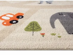 the carpet Alfombra Happy Life Juego Safari - - 120x160 cm Beige Online
