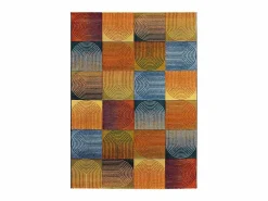 Alfombra interior - geométrico - multicolor - 140 x 200 cm - SYBIL^ New