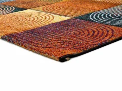 Alfombra interior - geométrico - multicolor - 140 x 200 cm - SYBIL^ New
