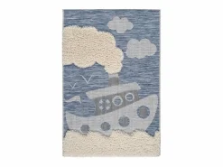 Alfombra Infantil|Alfombra interior - infantil barco - - 115 x 170 cm - CHINKY