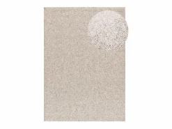 Alfombra interior - liso - crema - 200 x 290 cm - PETRA Beige Clearance
