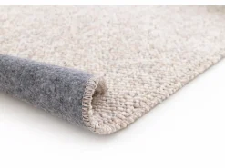 Alfombra interior - liso - crema - 120 x 170 cm - PETRA Beige Clearance