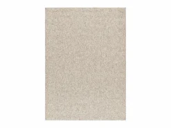 Alfombra interior - liso - crema - 120 x 170 cm - PETRA Beige Clearance