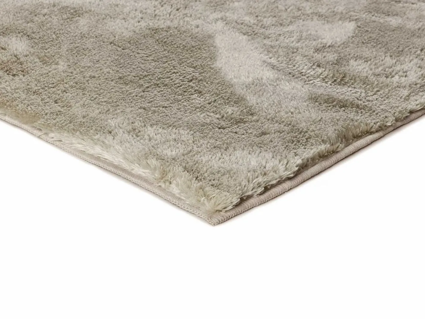 Alfombra interior - shaggy liso - piedra - 80 x 150 cm - ROMA^ Online