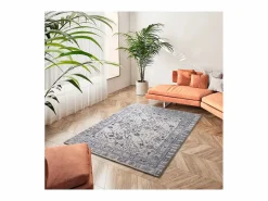 Alfombra interior - vintage - - 200 x 290 cm - SIROCO Azul Hot