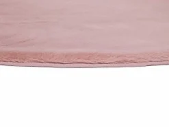 Alfombra interior redonda - shaggy uni - - diam.120 cm - FOX Rosa New