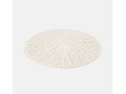 Alfombra interior shaggy redonda beige, 160cm^Sweeek Outlet