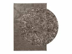 Alfombra ISTAN de pelo largo, aspecto brillante, 120x170 cm Gris Hot