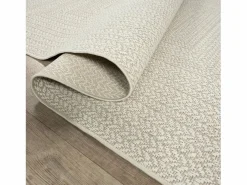 the carpet Alfombra De Exterior|Decoración De Jardín|Alfombra Kansas Exterior Interior Aspecto Yute Resistente intemperie liso - - 200 x 290 cm