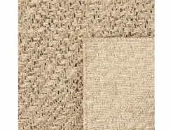 the carpet Alfombra De Exterior|Decoración De Jardín|Alfombra Kansas Exterior Interior Aspecto Yute Resistente intemperie - Naturaleza - 160 x 230 cm