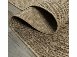 the carpet Alfombra De Exterior|Decoración De Jardín|Alfombra Kansas Exterior Interior Aspecto Yute Palma Resistente intemperie - Naturaleza - 160 x 230 cm