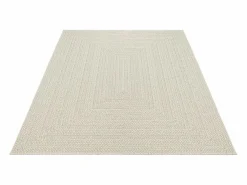 the carpet Alfombra De Exterior|Decoración De Jardín|Alfombra Kansas Exterior Interior Aspecto Yute Resistente intemperie liso - - 80 x 150 cm