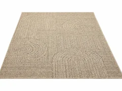 Alfombra Kansas Exterior Interior Aspecto Yute Resistente intemperie - Naturaleza - 200 x 290 cm^the carpet