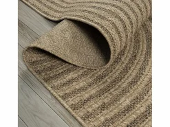 Alfombra Kansas Exterior Interior Aspecto Yute diseño Resistente intemperie - Naturaleza - 160 x 230 cm^the carpet Clearance