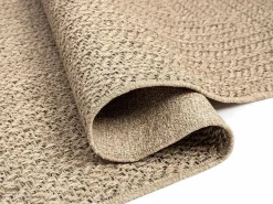the carpet Alfombra De Exterior|Decoración De Jardín|Alfombra Kansas Exterior Interior Aspecto Yute Resistente intemperie liso - Naturaleza - 200 x 290 cm