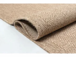 Alfombra Kansas Exterior Interior Aspecto Yute básico Resistente intemperie - Naturaleza - 80 x 150 cm^the carpet Online