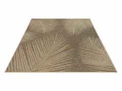 the carpet Alfombra De Exterior|Decoración De Jardín|Alfombra Kansas Exterior Interior Aspecto Yute Palma Resistente intemperie - Naturaleza - 240 x 340 cm
