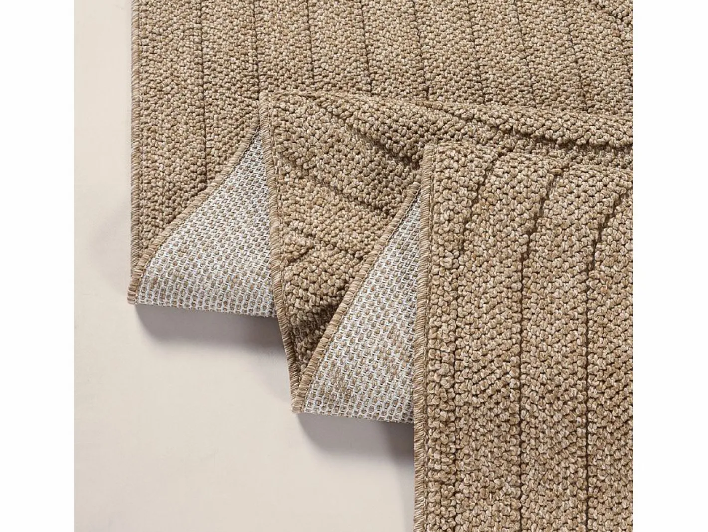 the carpet Alfombra Kos exterior moderna arcos, Naturaleza, 160 x 220 cm Beige Best